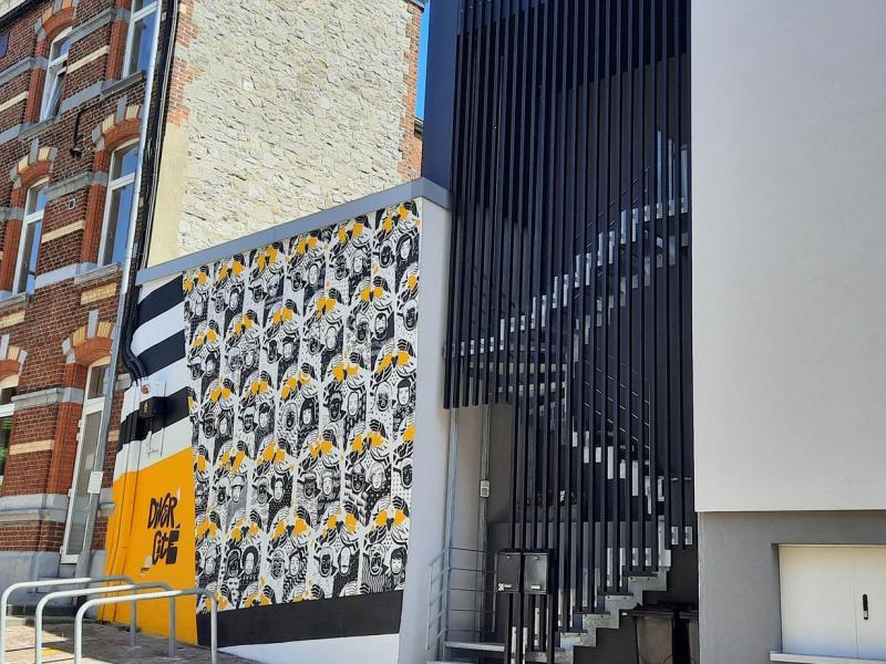 Positive Pattern, une nouvelle fresque murale 2022